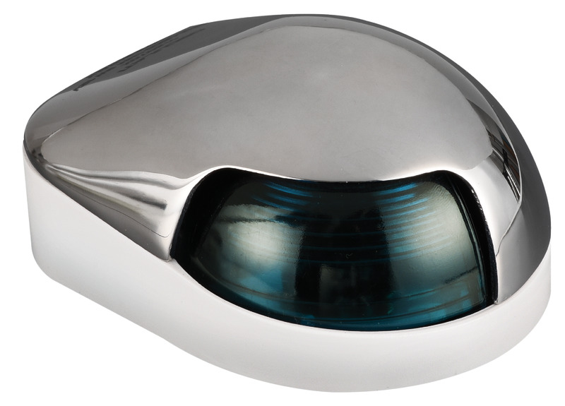OSCULATI Palubné svetlo AISI 316 225° predok  Deck light AISI 316 225° bow Variant: Palubné svetlo AISI 316 225° Príďové svetlo