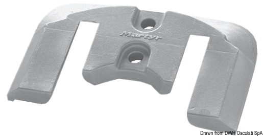 TECNOSEAL Zinková anóda pre Bravo  Zinc plate anode for Bravo Variant: Hliníková anóda pre Bravo