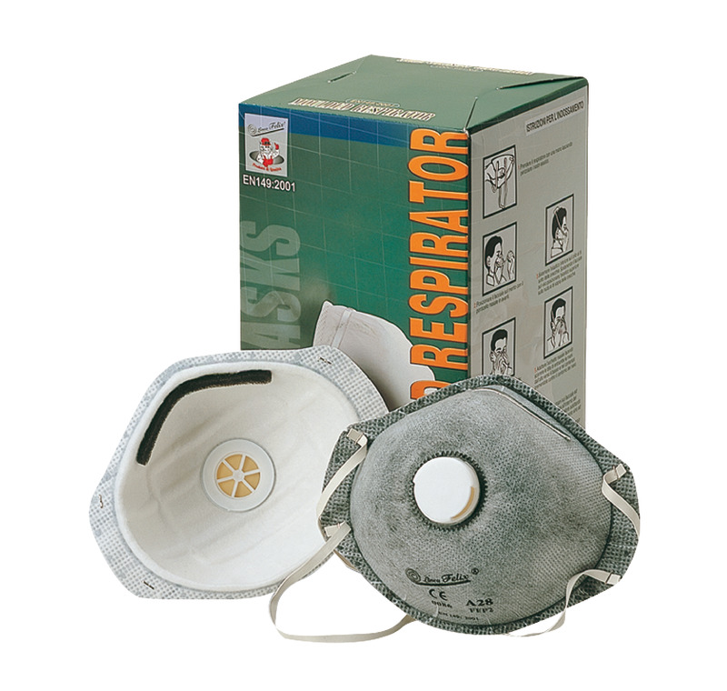 OSCULATI Maska s aktívnym uhlím EN 149:2001+A1:2009 FFP2 NR D  Active-carbon mask EN 149:2001+A1:2009 FFP2 NR D