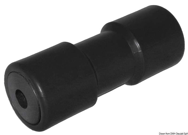 OSCULATI Centrálny valec, čierny 200 mm Ø otvor 17 mm  Central roller, black 200 mm Ø hole 17 mm Variant: Stredový kýlový valec, čierny 200 mm Ø otvor…