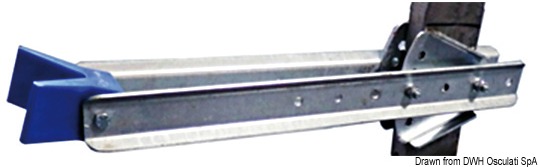 OSCULATI Nastaviteľný doraz oblúka, univerzálny 645 mm  Adjustable bow stop, universal 645 mm