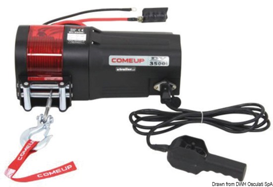 COMEUP INDUSTRIES Elektrický navijak 1134 Kg 600 W 12 V  Electric winch 1134 Kg 600 W 12 V Variant: Elektrický ťažný navijak 1134 kg 600 W 12 V