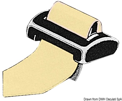 SEASURE nylonová pracka čierna 40 mm  SeaSure nylon buckle black 40 mm Variant: Nylonová západka SeaSure, čierna 40 mm
