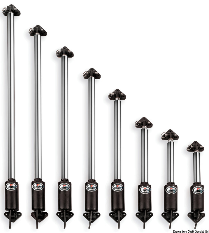 LENCO LENCO lineárne poháňaný pobyt 508/712mm 12V  LENCO linear powered stay 508/712mm 12V Variant: Držiak na núdzové otvorenie v prípade výpadku…