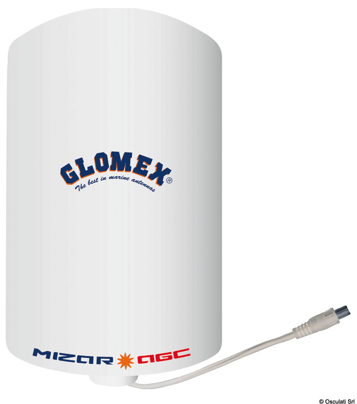 GLOMEX GLOMEX Automatické riadenie zosilnenia AGC  GLOMEX Automatic Gain Control AGC Variant: GLOMEX všesmerová anténa DVB-T2 Mizar AGC