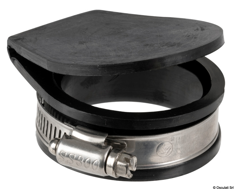OSCULATI Gumový ochranný ventil výfuku 2"1/2  Rubber exhaust protection valve 2"1/2 Variant: Gumová spätná klapka 2"1/2