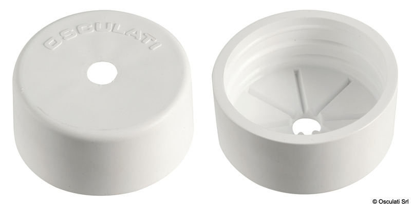OSCULATI Koncový uzáver pre rúrky 16.104.39 biely  End cap for tubes 16.104.39 white Variant: Hadicová zátka pre hadicu 16.104.41, čierna