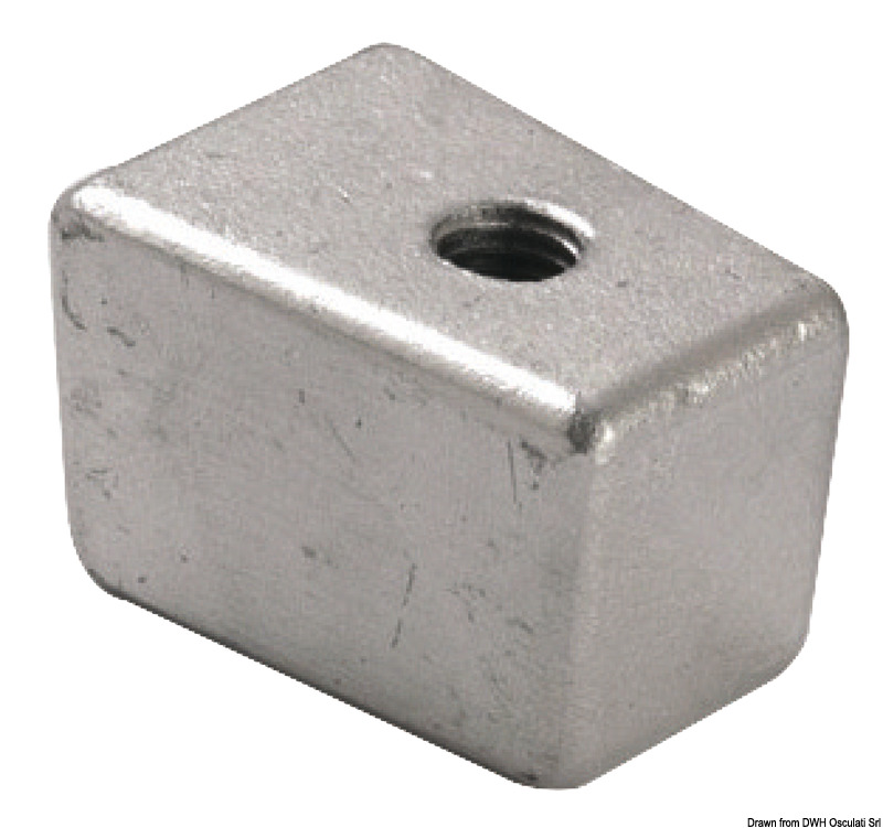 TECNOSEAL Hliníková anóda na nohe f. Yamaha 30/60 HP  Aluminium leg anode f. Yamaha 30/60 HP Variant: Hliníková nožná anóda pre Yamaha 30/60 hp