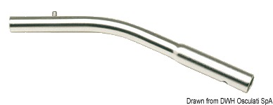 SHURHOLD INDUSTRIES Adaptér pre rukoväte s uhlom 30°  Adapter for handles 30°-angled Variant: Adapter f. Stäbe, 30°-abgewinkelt