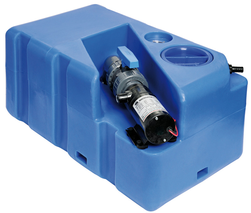 OSCULATI Nádrž na odpadovú vodu s horizontálnym nasávačom 40 l 12 V  Waste water tank w/horizontal soaker 40 l 12 V Variant: Nádrž na špinavú vodu s…