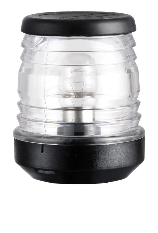 OSCULATI Classic 360° SS stožiar hlavy svetla s / stopka  Classic 360° SS mast head light w/shank Variant: Klasické 360° horné svetlo, čierne