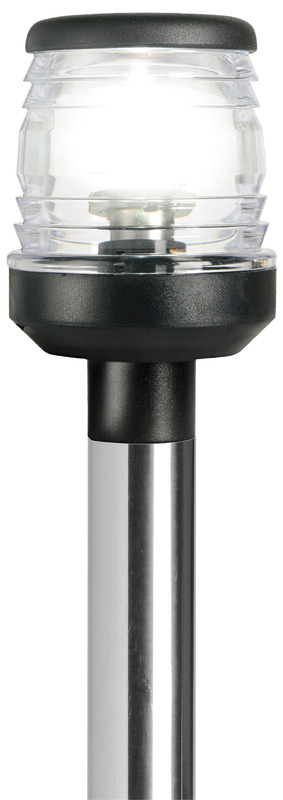 OSCULATI Výsuvný čierny svetelný stožiar 100 cm  Pull-out black lightpole 100 cm Variant: Teleskopický hriadeľ lampy AISI 316 100 cm