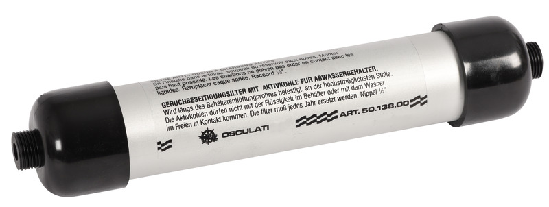 Uhlíkový filter OSCULATI Deodorsan pre prieduchy na čiernu vodu  Deodorsan carbon filter for black water vents