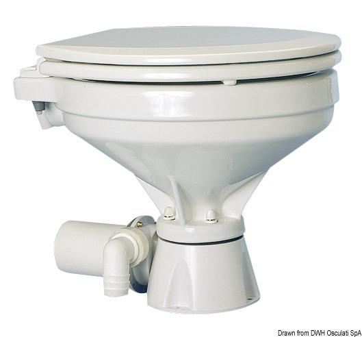 OSCULATI SILENT Comfort WC veľká miska 12 V  SILENT Comfort WC big bowl 12 V