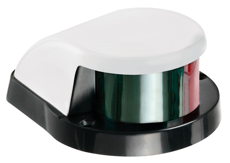 OSCULATI Príďové navigačné svetlo červené/zelené, biely kryt  Bow navigation light red/green, white cover Variant: Príďové svetlo červené/zelené Kryt…