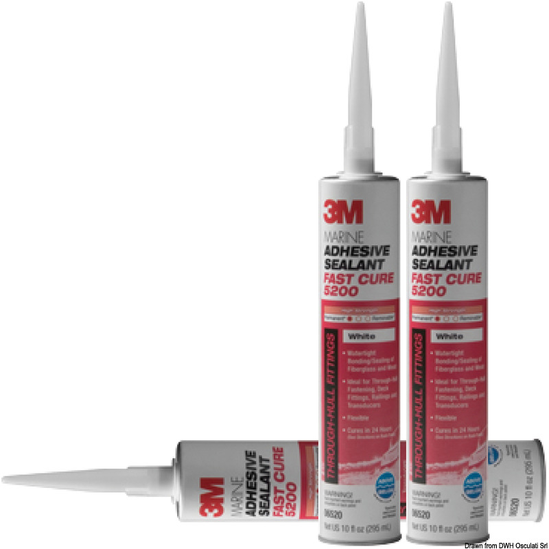 3M 5200FC Lepidlo na tesnenie lodí 296 ml  3M 5200FC Marine sealing adhesive 296 ml Variant: 3M 5200FC Marine Dichtstoffe 296 ml
