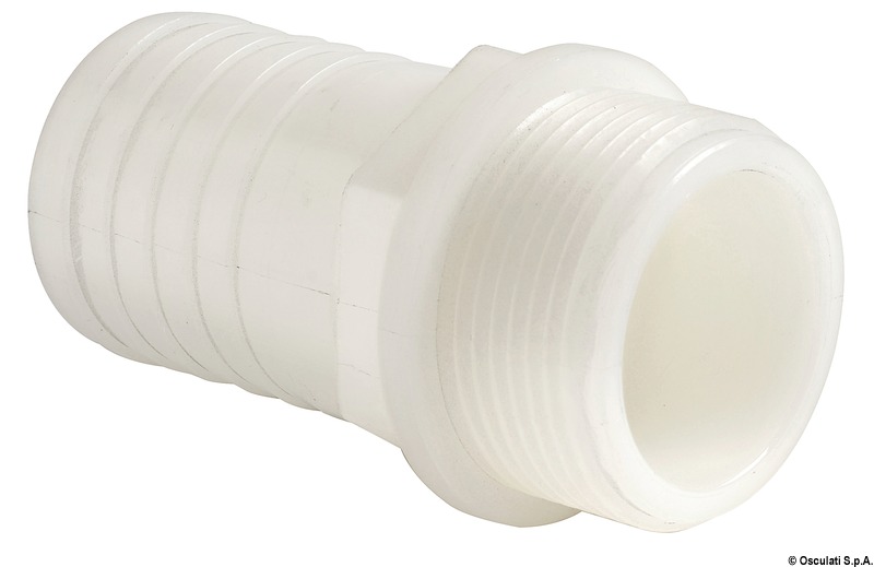 OSCULATI Hadicový adaptér 1/2" x 15 mm rovný  Hose adaptor 1/2" x 15 mm straight Variant: Hadicová prípojka 3/4" x 25 mm pod uhlom 90°