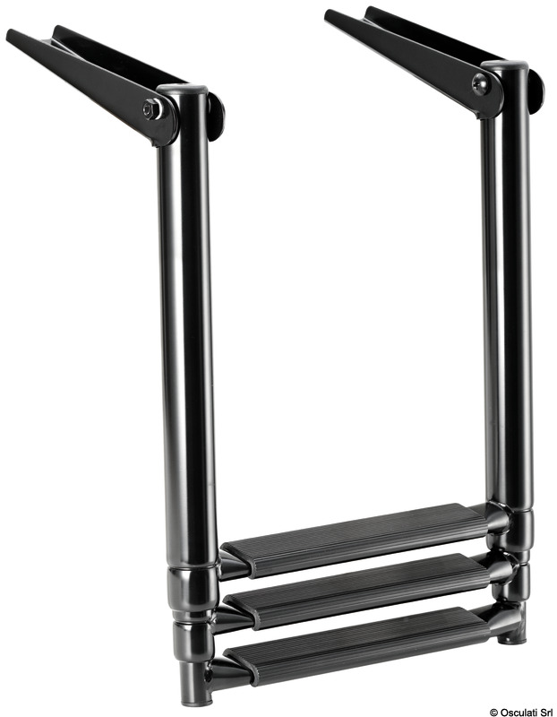 OSCULATI Teleskopický rebrík f.platforms AISI316 3 kroky  Telescopic ladder f.platforms AISI316 3 steps Variant: Výsuvný rebrík na kúpacie plošiny…