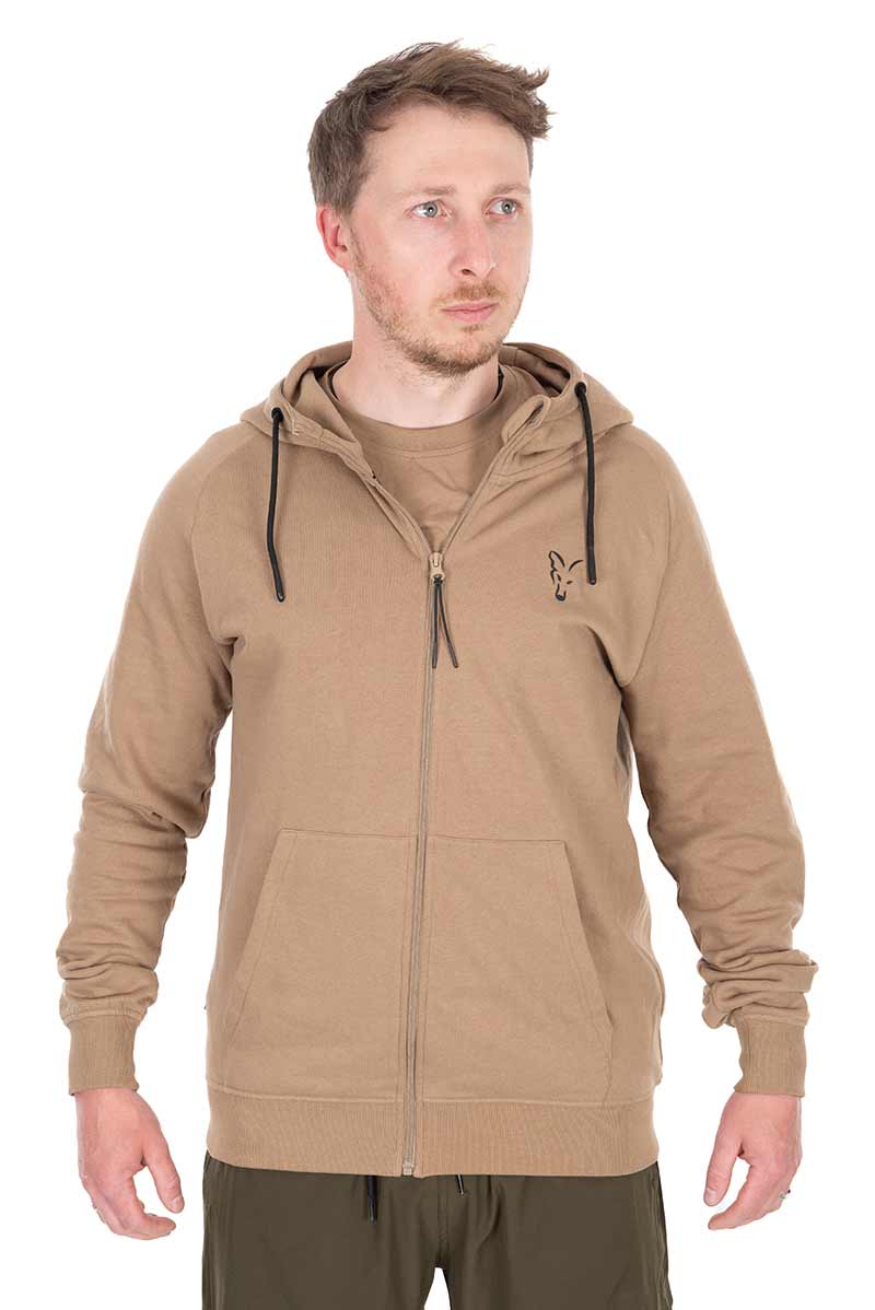 FOX Collection LW Zip Hoody - Tan Ltd Varianta: Fox Collection LW Zip Hoody - Tan Ltd - XL