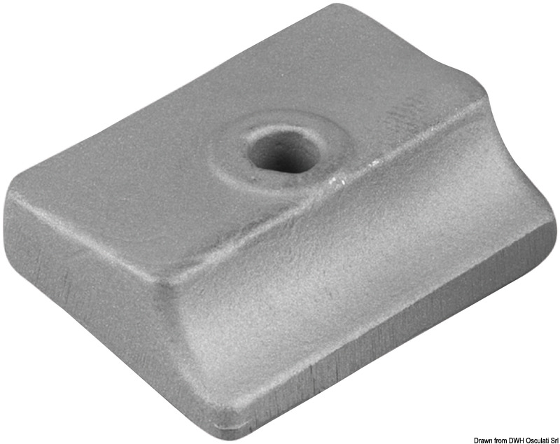 TECNOSEAL Dosková anóda 9,9/15 HP 2-takt + 8/15 HP 4-takt  Plate anode 9.9/15 HP 2-stroke + 8/15 HP 4-stroke