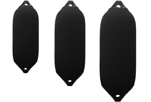 FENDRESS Poťah na fender neoprénový čierny Model: typ 520 (125 x 510 mm)