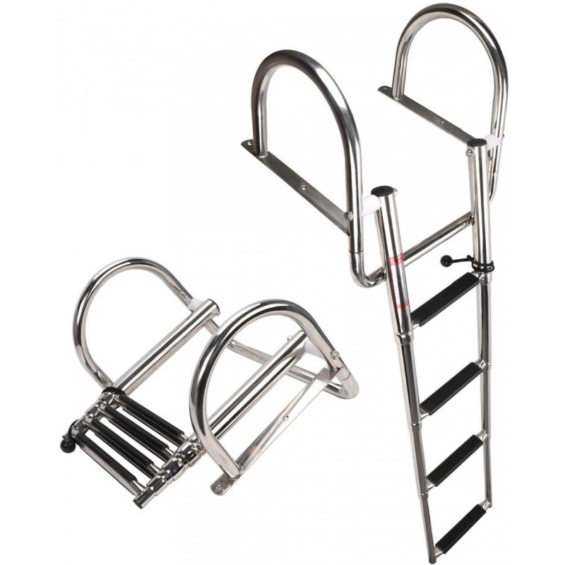 TELESKOPICKÝ A VÝKLOPNÝ REBRÍK Variant: LADDER 3 STEPS