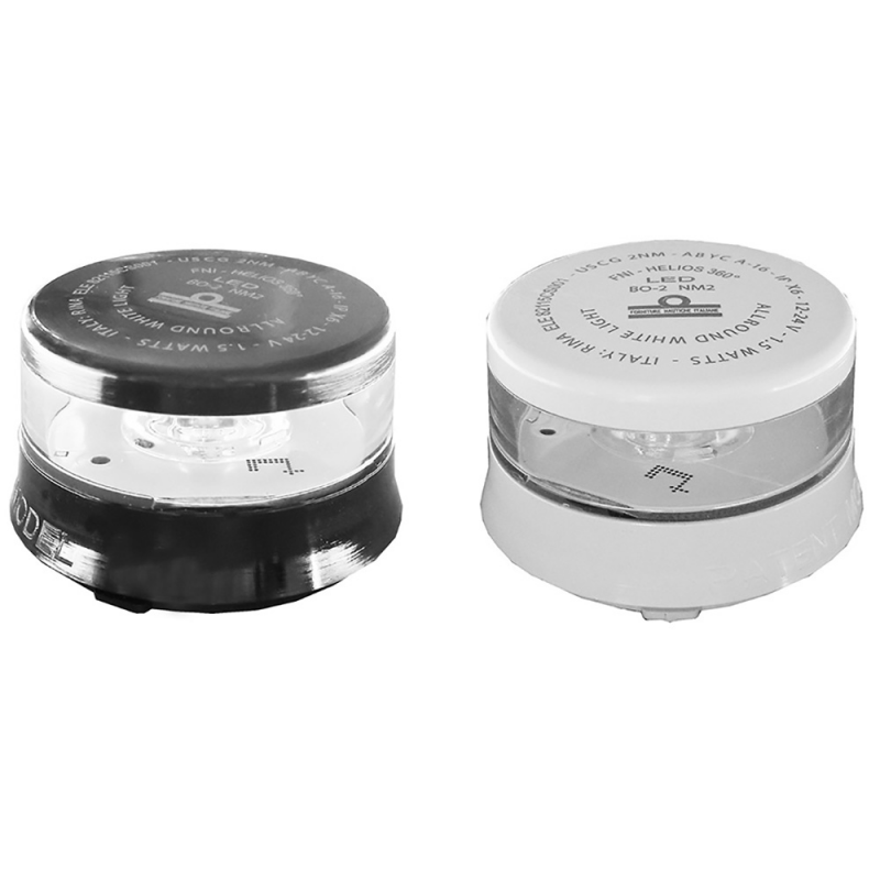 VŠADE OKOLO VIEDLI NAVIGAČNÉ SVETLÁ SÉRIE HELIOS PRE TREM-FNI PRÚTY Variant: ANCHOR LIGHT BLACK CASE