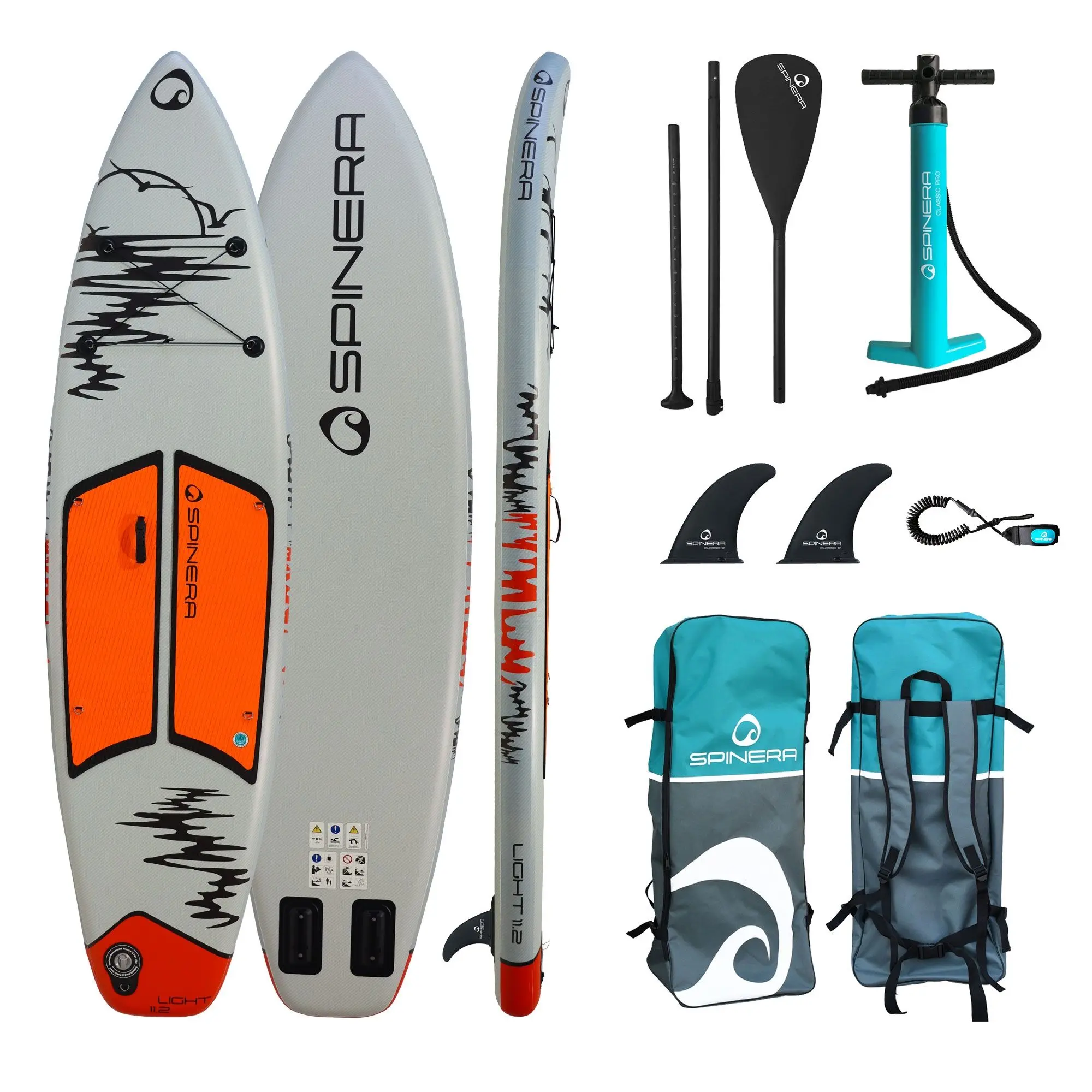 SPINERA SUP Light 11.2 ULT  340 × 84,5 × 15 cm