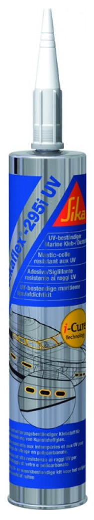 SIKA Sikaflex lepidlo/tmel 295i UV 300 ml biely  Lepidlo/tmel na priame lepenie plastových okien v lodných aplikáciách