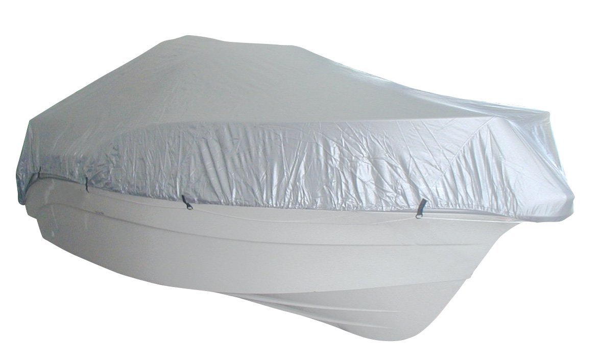 TREM Krycia plachta pre člny dĺžky 488-564 cm - strieborná S  šírka lode do 239 cm