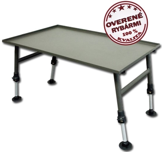 SPORTS Veľký stolík do bivaku D 80 x Š 50 x V 33 - 50 cm
