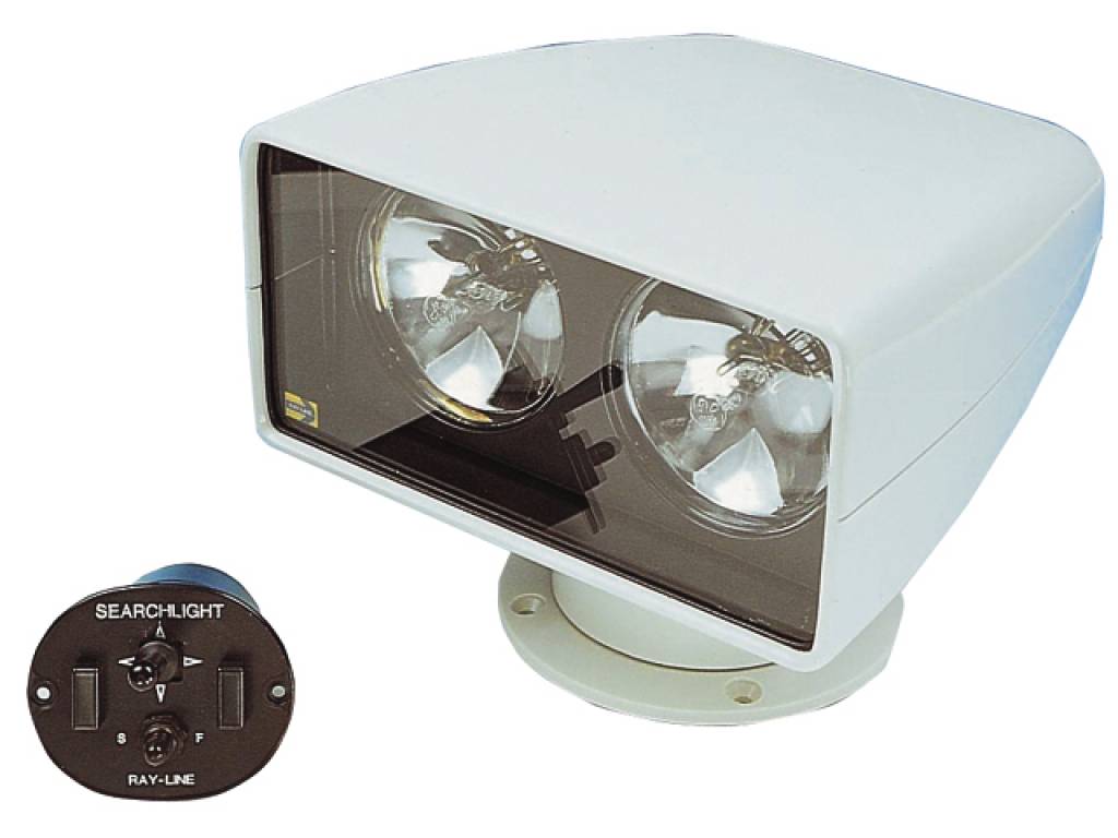 JABSCO vyhľadávací dvojitý reflektor 255 SL RC - 12 V  svetelný dosah 315 m