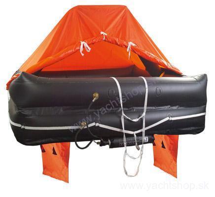 Záchranný ostrovček pre 4 osoby - balenie kontajner INTERNATIONAL OFFSHORE  Model International Offshore