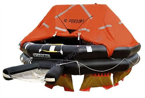LALIZAS Záchranný ostrovček pre 10 osôb - balenie kontajner HR <24h  501479 LALIZAS ISO ATLANTIC L Liferaft HR <24h