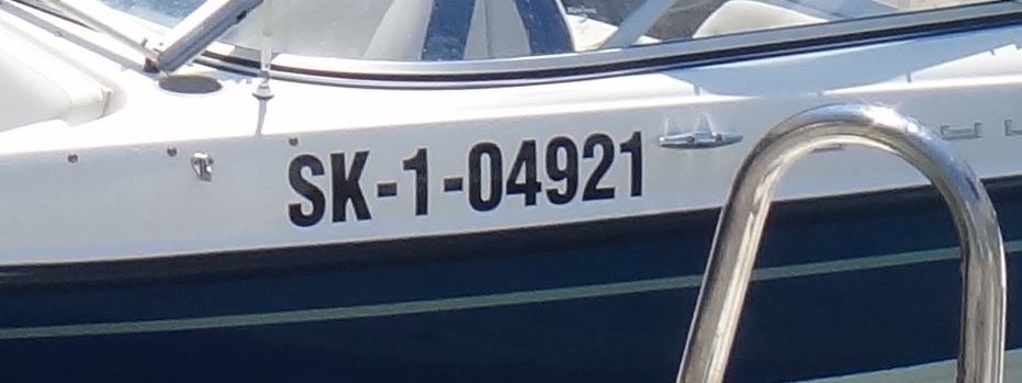 YACHTSHOP Označenie lodí ŠPZ, písmena a číslice 15 cm Vlastnost 1: Biele, Vlastnost 2: Rovné, Vlastnost 3: N