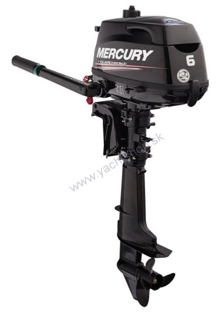 MERCURY Lodný motor F 6 ML 6 HP  L - dlhá noha 6HP