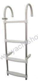 TREM Rebrík s oblúkom 18 cm, dĺžka 119 cm, 4 schodíky  S0025004