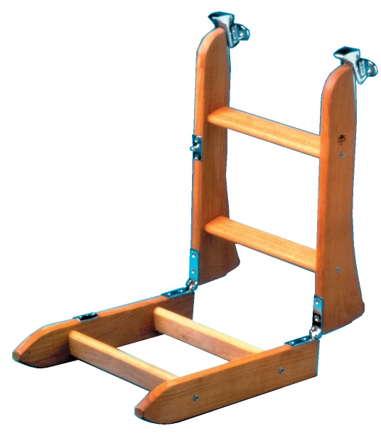Drevený rebrík 94 cm, 4 stupne