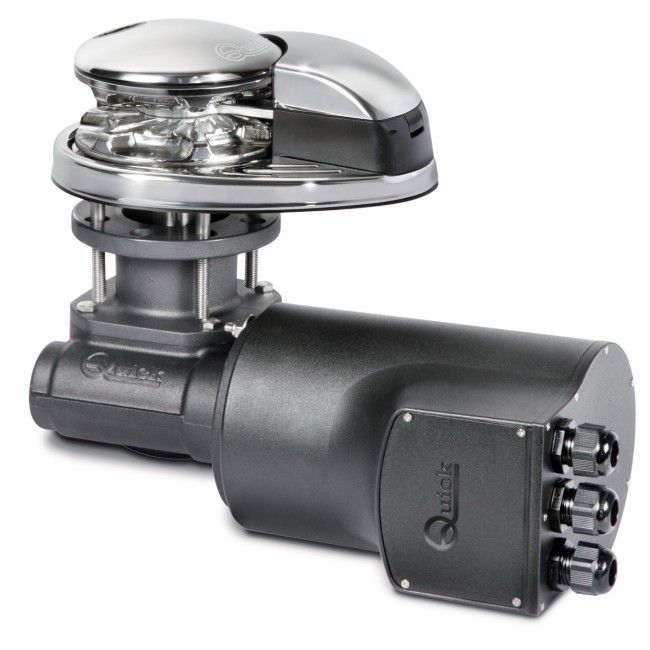 QUICK PRINCE DP2 700 Kotevný naviják bez bubna, 700W, 12V, reťaz 6 mm  pre loď 7-10 metrov