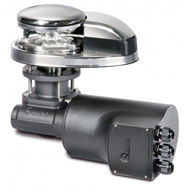 QUICK PRINCE DP3 1500 Kotevný naviják bez bubna, 1500W, 12V, reťaz 8 mm  pre loď 12-15 metrov