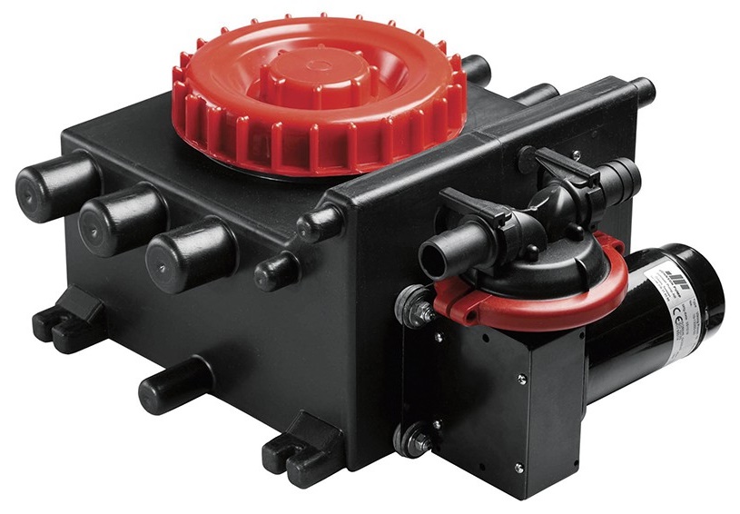 JOHNSON PUMP Nádrž na odpadovú vodu Viking 16 automatická  1514005 nádrž na macerátor, bilge pumpa