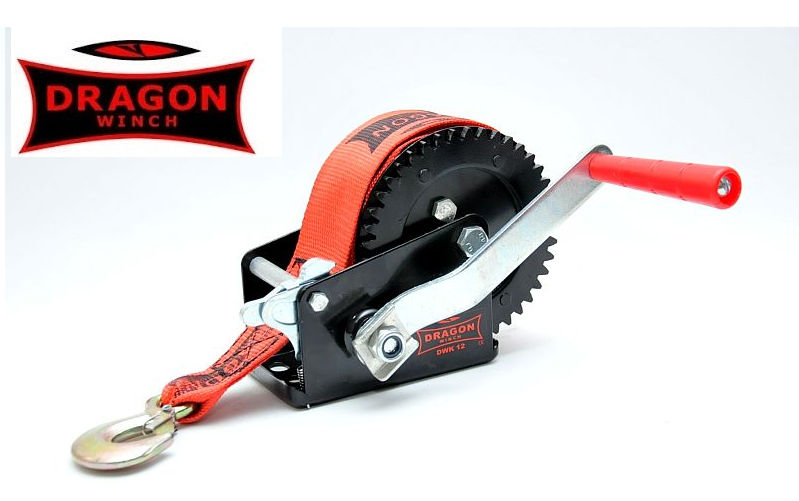 DRAGONWINCH DWK16 Ručný navijak 720 kg gurtňa