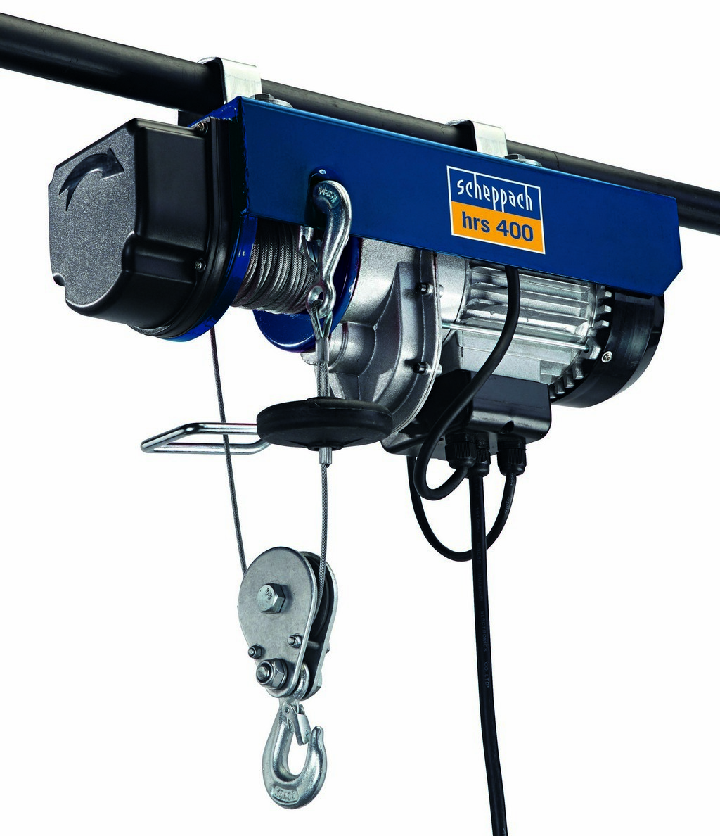 SCHEPPACH HRS 400 lanový naviják elektrický 400 kg