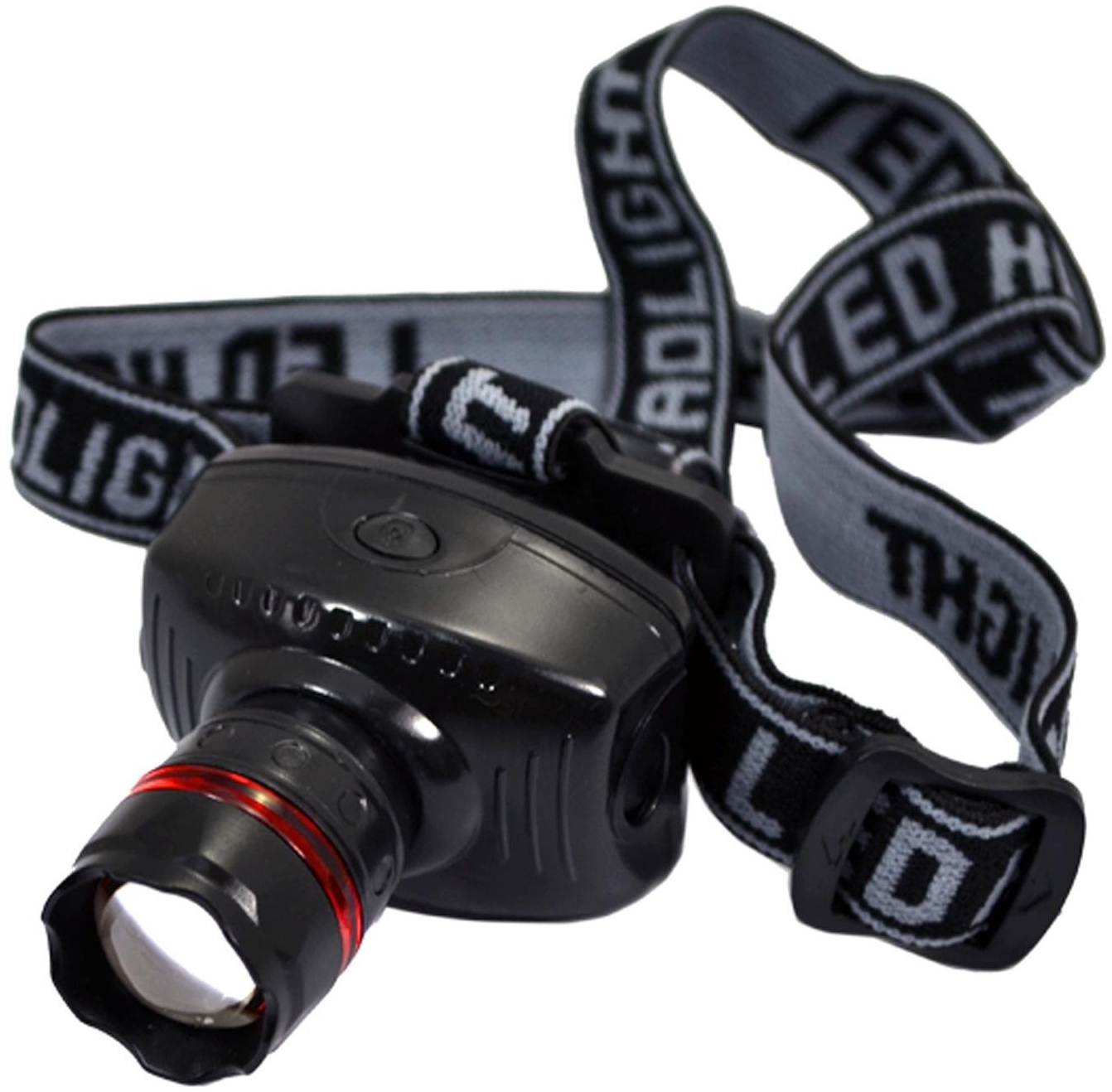 ZEBCO Čelovka s nastaviteľnou šírkou lúča  1W LED HIGH POWER ZOOM HEADLAM