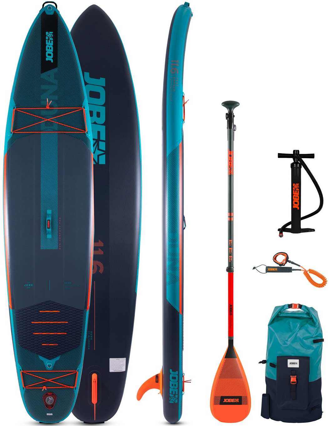 JOBE SUP Duna 11.6 Package  JOBE DUNA 11.6 INFLATABLE PADDLE BOARD PACKAGE