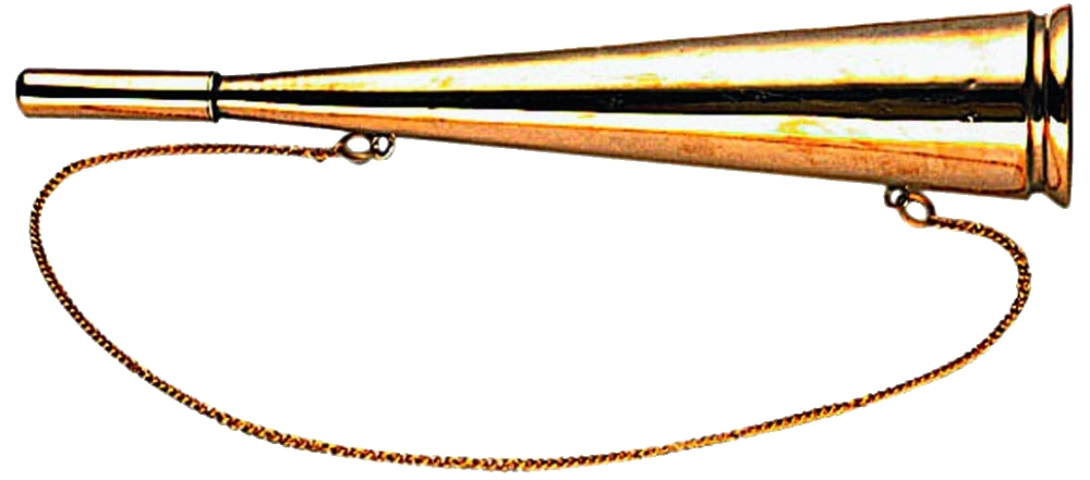 SPRENGER Signálna trúbka mosadzná 36 cm  3255000030