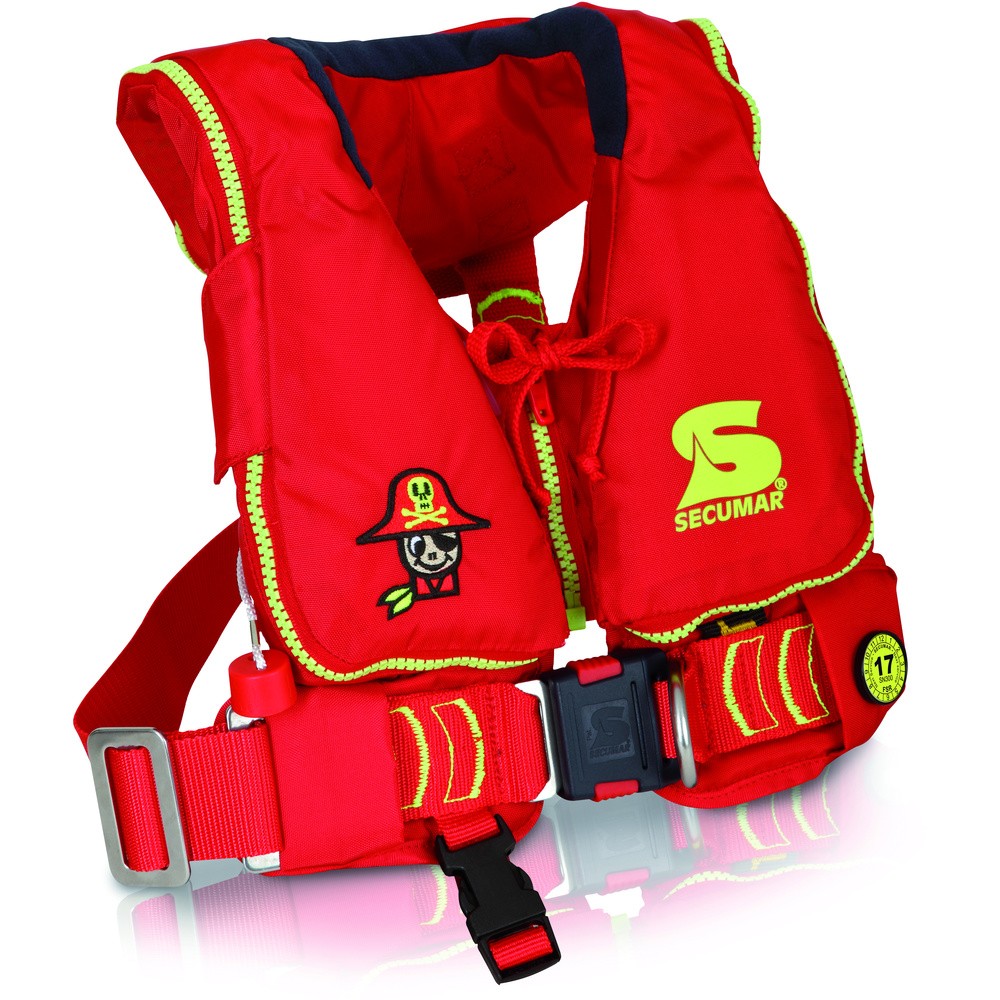 SECUMAR Detská Automatická Záchranná Vesta Mini Duo Protect 150 N  15 - 30 kg