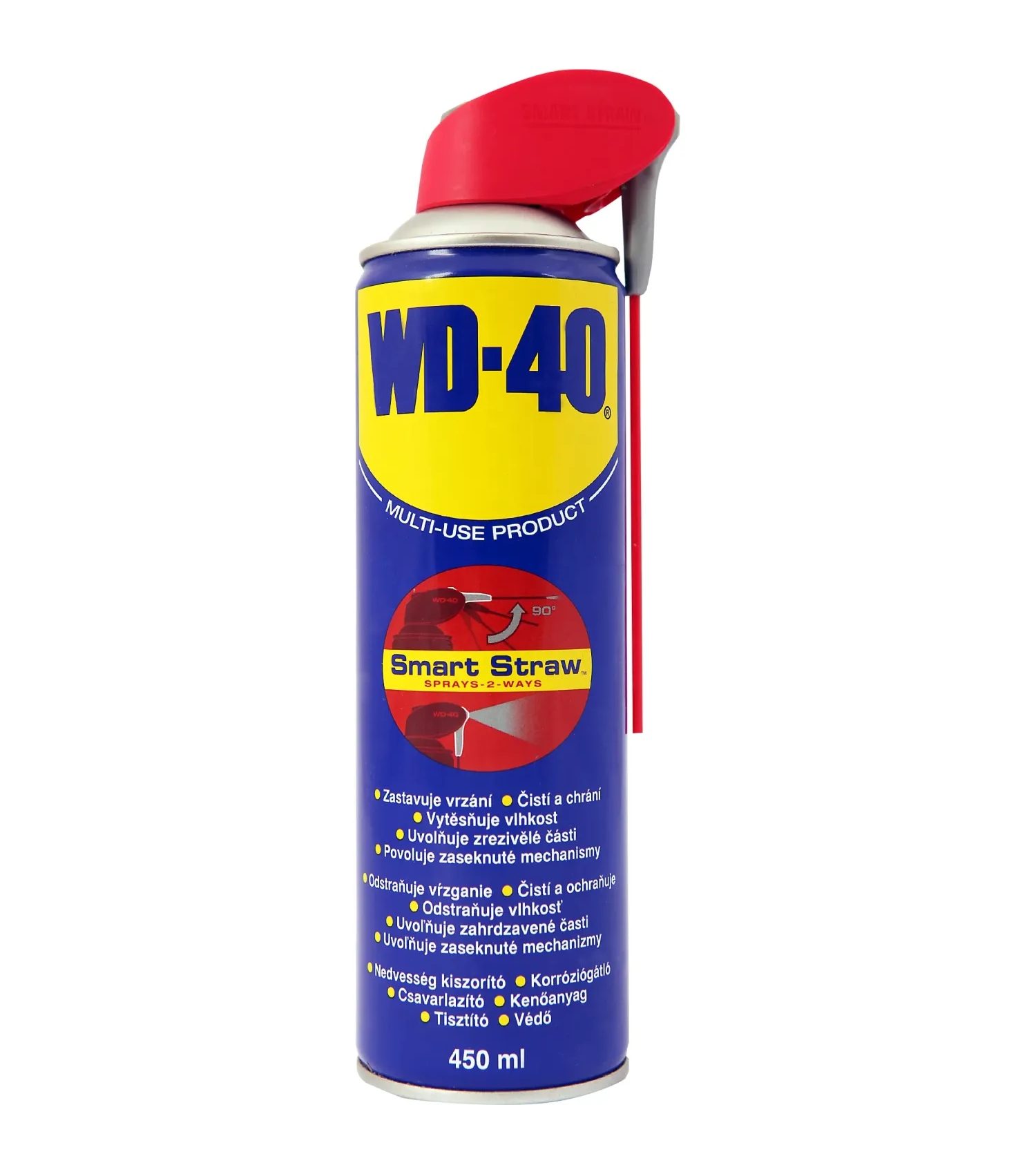 WD-40 SMART STRAW MULTI 450 ML  univerzálne mazivo