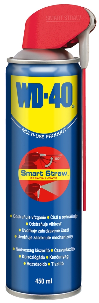WD-40 SMART STRAW MULTI 450 ML  univerzálne mazivo