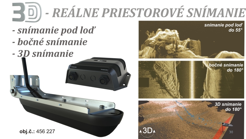 LOWRANCE Sonda 3D REAL